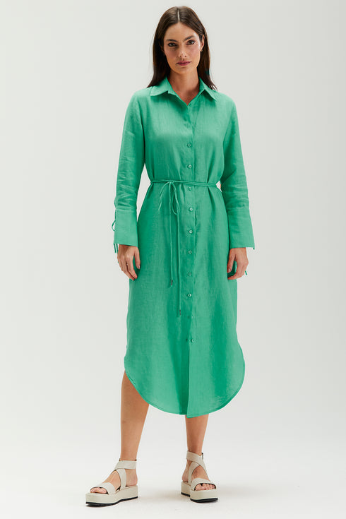 CHEMISE MANGA LONGA GREEN